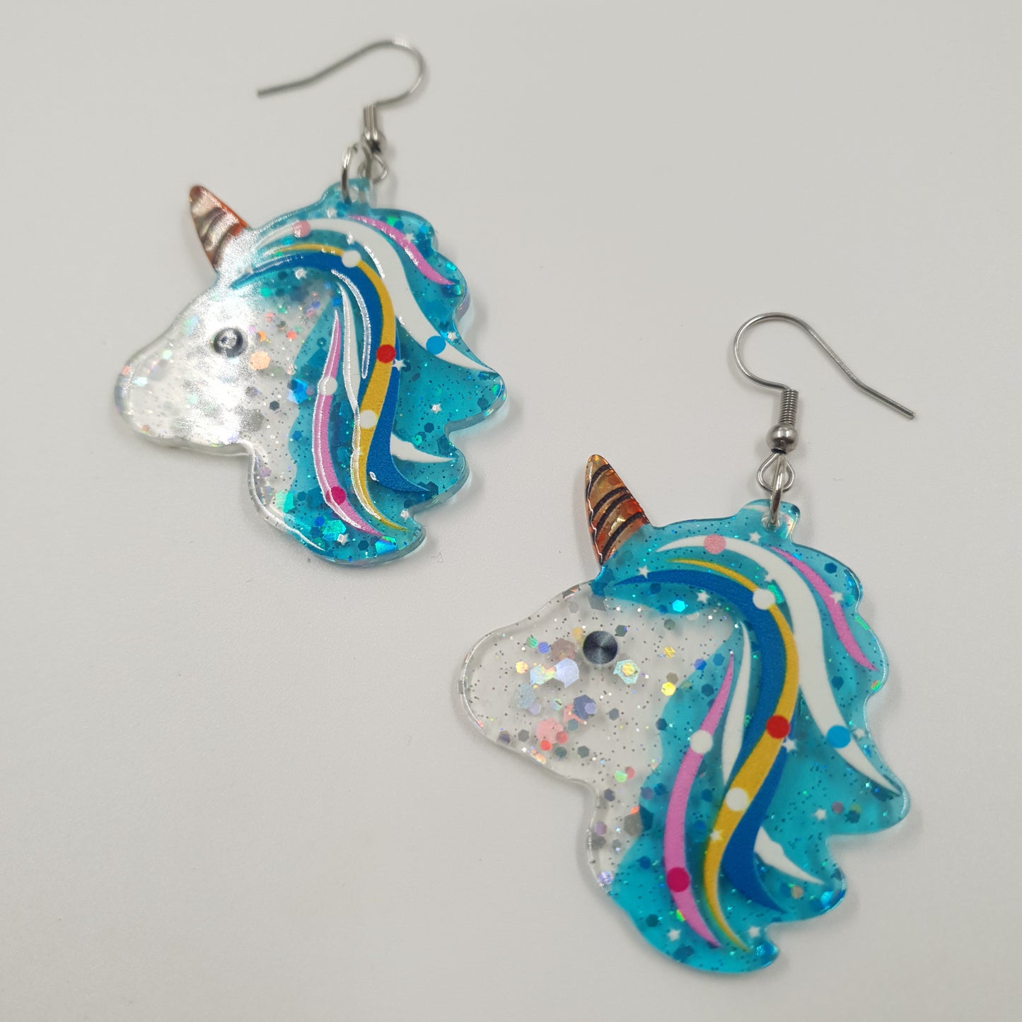 Sparkle Unicorn - Large earrings