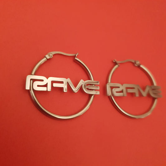 Rave Hoop Earrings