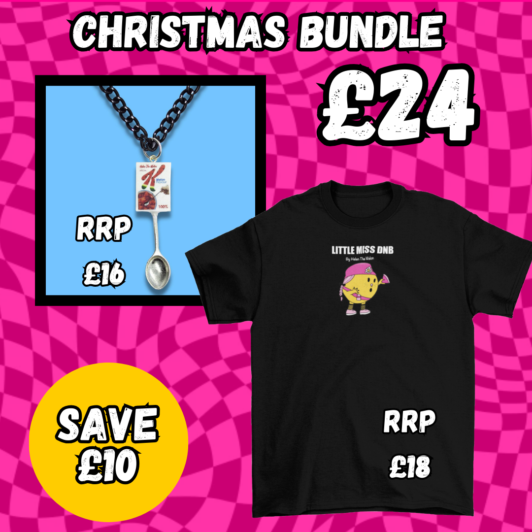 LITLLE MISS DNB and Cereal Spoon Bundle