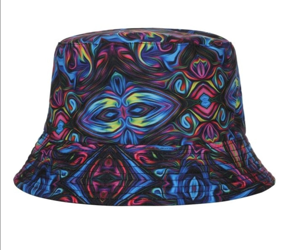 Trippy Spiral Bucket Hat