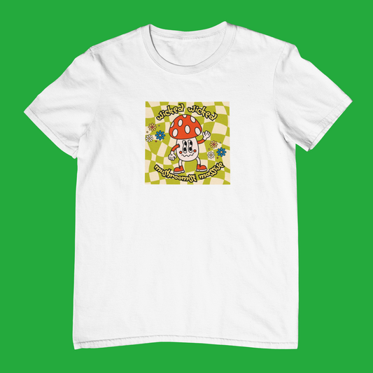 Mushroomist Massive!- White T shirt