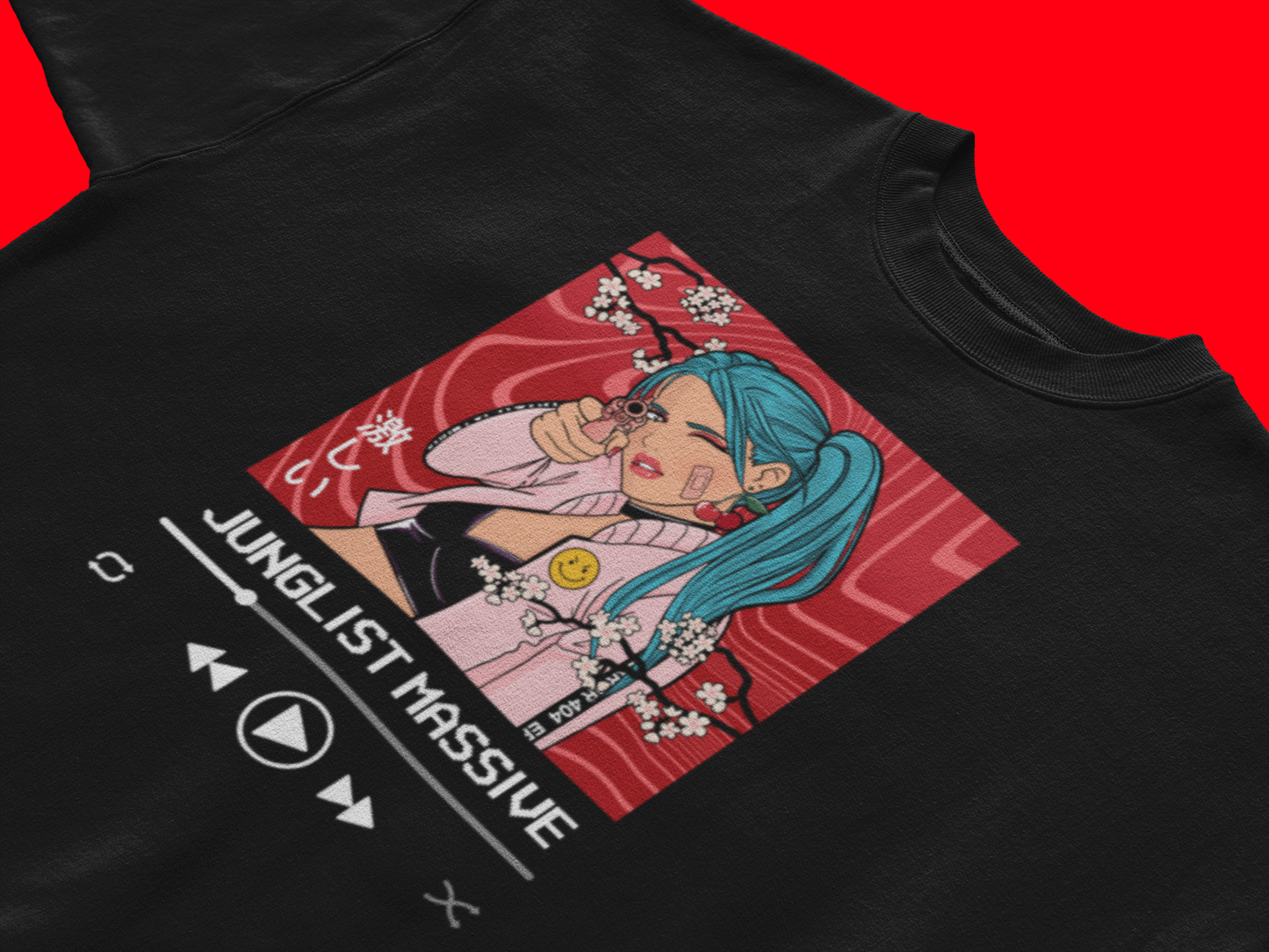 Junglist Massive - Black T Shirt