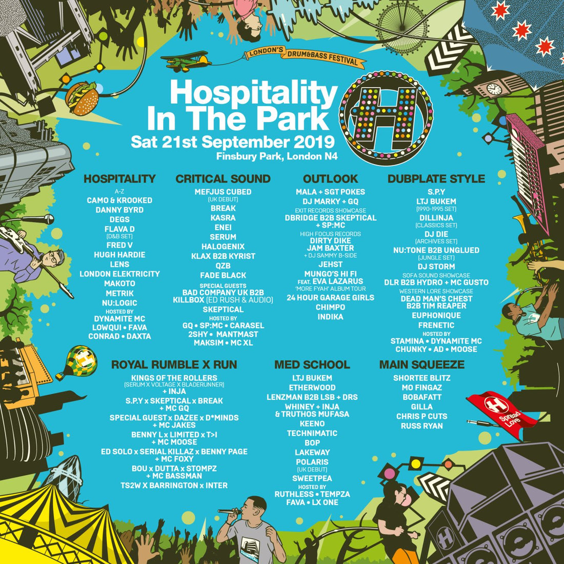 Hospitality In The Park 2019 Treasure Hunt