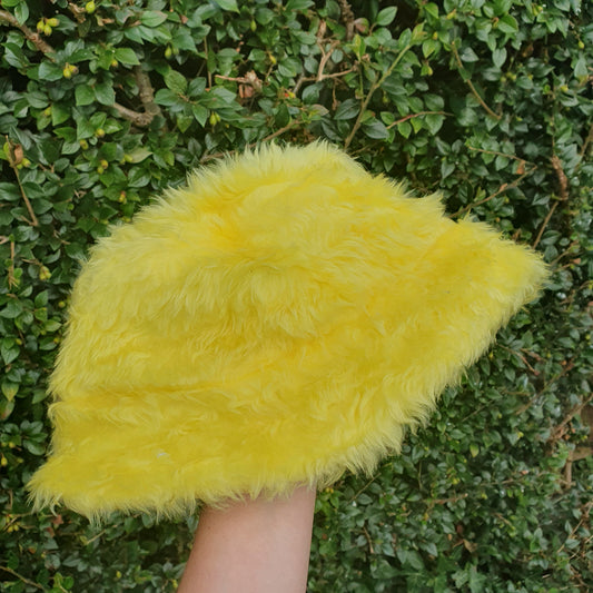 Pastel Shroom , Reversible Yellow Fur