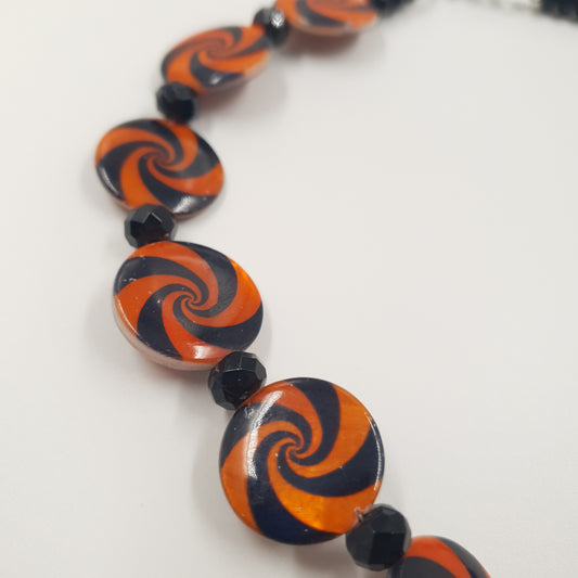 Trippy Choker Necklace - 15 inches