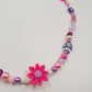 Very Berry, beaded necklace