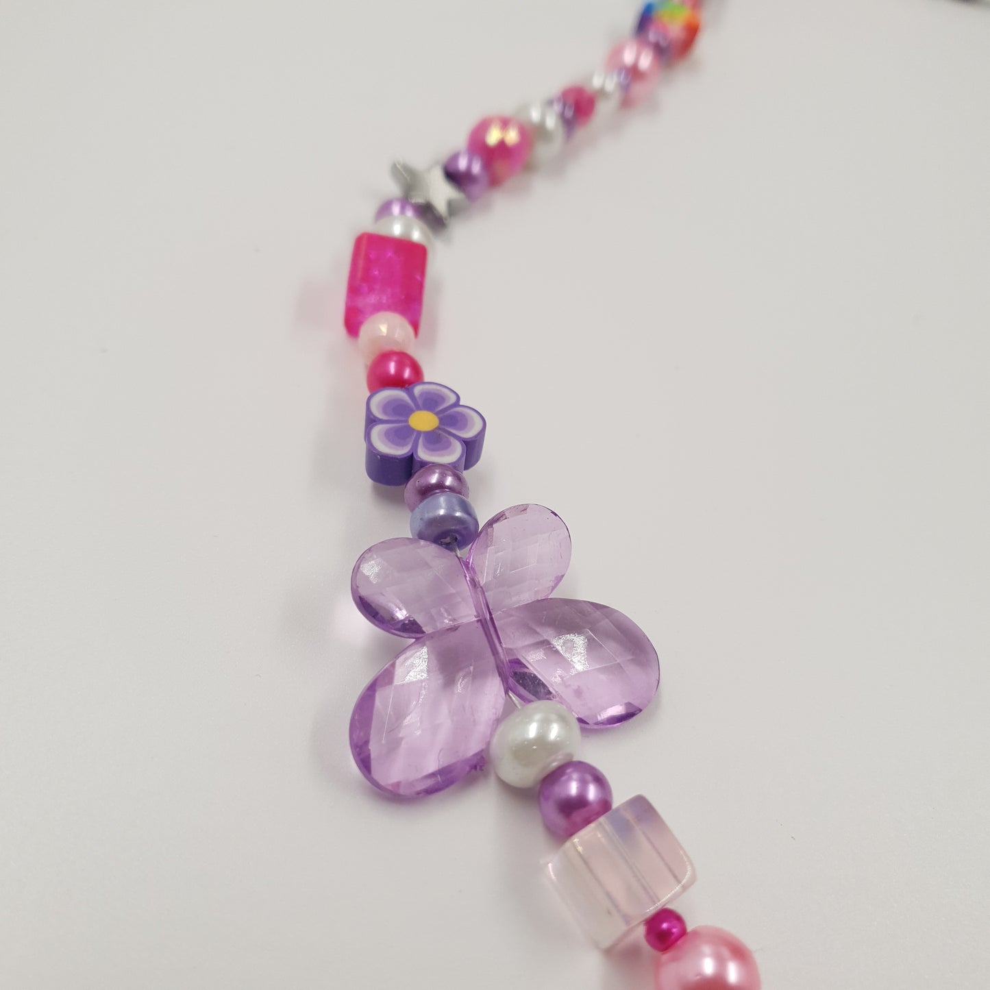 Very Berry, beaded necklace