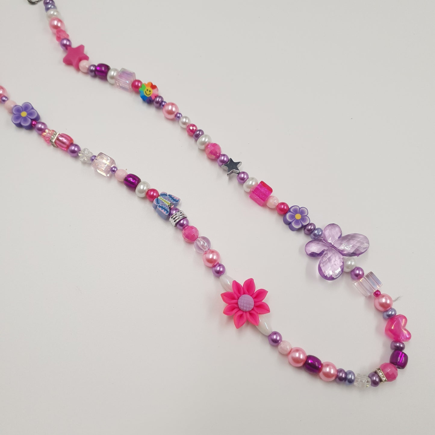 Very Berry, beaded necklace