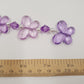 Purple Butterfly Hair clip charm