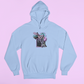 Helen The Melon Hoodie - Baby Blue - Designed by Dirty Turtle