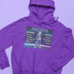 PLAYER 1 : The Raver – The Drum & Bass Bible Collab - Purple Hoodie