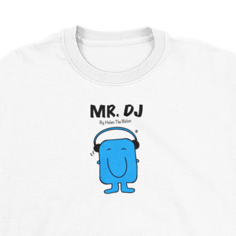 Mr DJ tee - White
