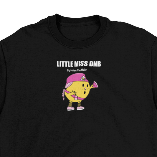 LITTLE MISS DNB T-Shirt Black