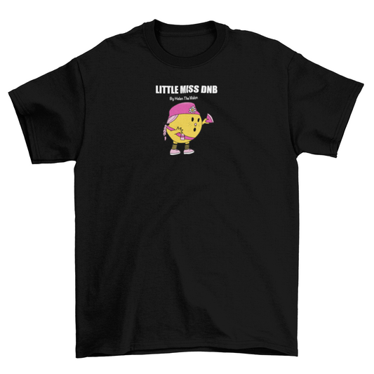 LITTLE MISS DNB T-Shirt Black