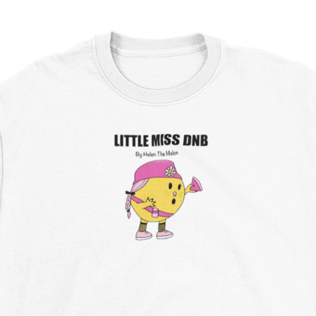 LITTLE MISS DNB T-Shirt White