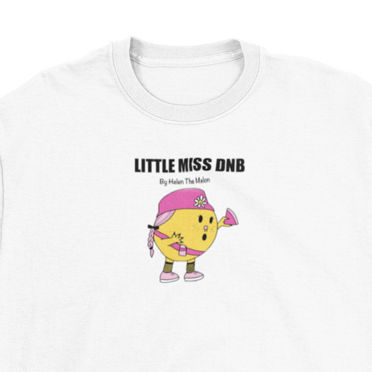 LITTLE MISS DNB T-Shirt White