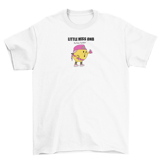 LITTLE MISS DNB T-Shirt White