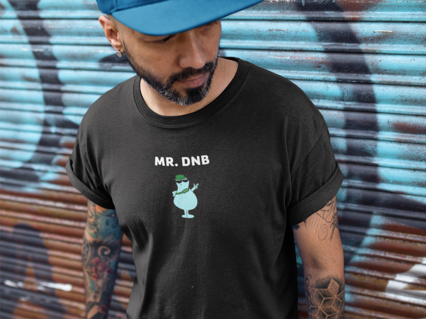 Mr DNB tee - Black