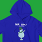 Mr DNB  Hoodie - Blue