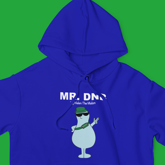 Mr DNB  Hoodie - Blue