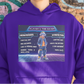 PLAYER 1 : The Raver – The Drum & Bass Bible Collab - Purple Hoodie