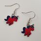 Mini unicorn earrings