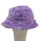 Reversible forest shroom bucket hat - lilac fur