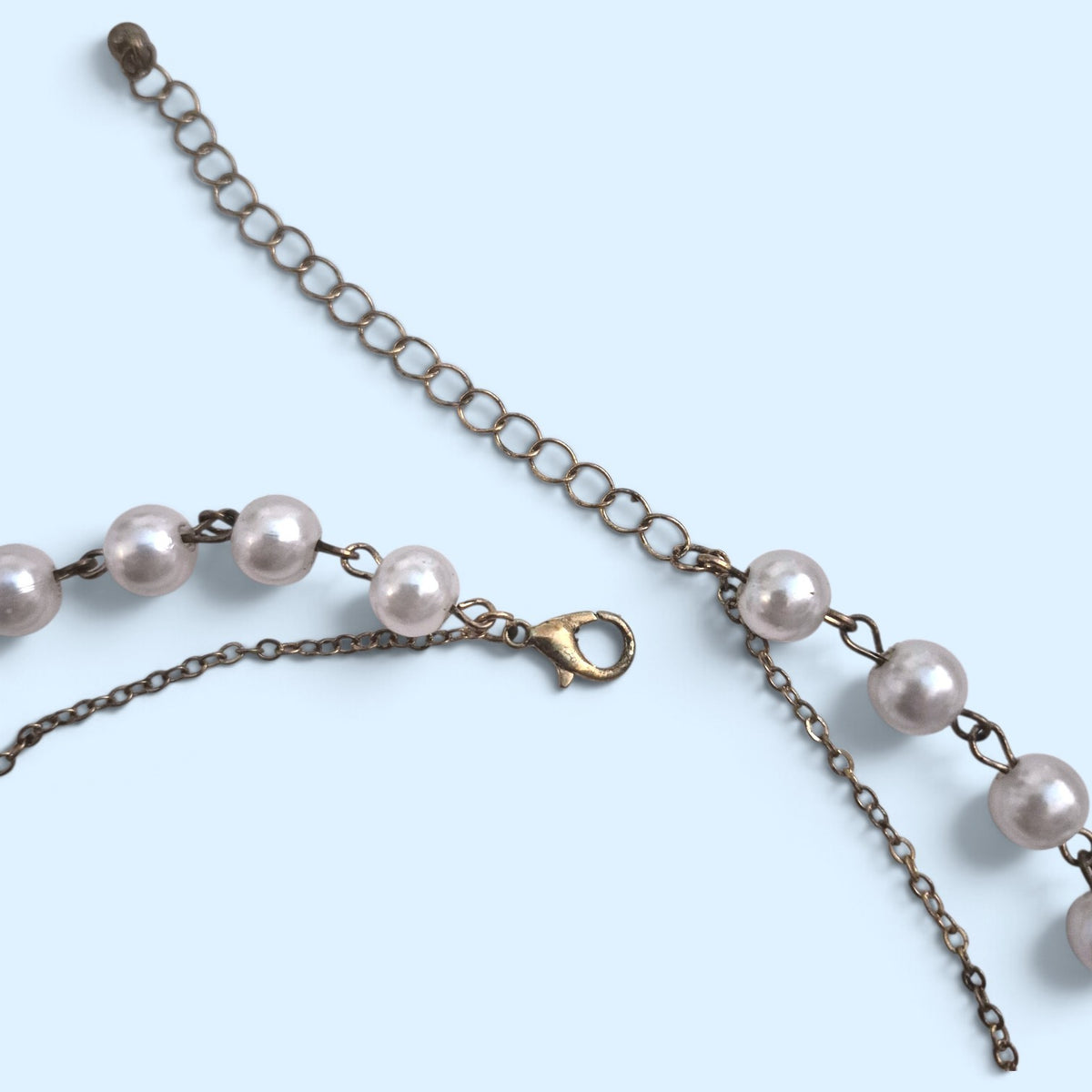 Butterfly choker - blue