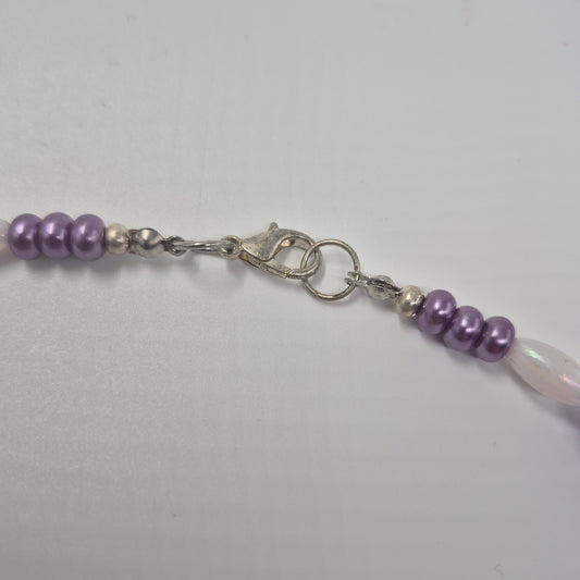 Choker Necklace - purple collection - one off