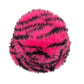 Reversible rainbow sequin bucket hat - hot pink tiger fur