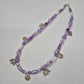 Choker Necklace - purple collection - one off
