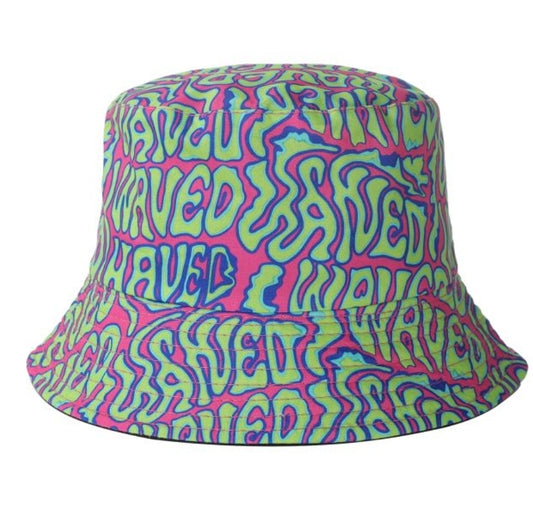 Waved Bucket Hat Canvas